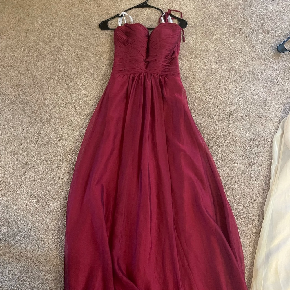 RED PROM/Bridesmaid DRESS size 0